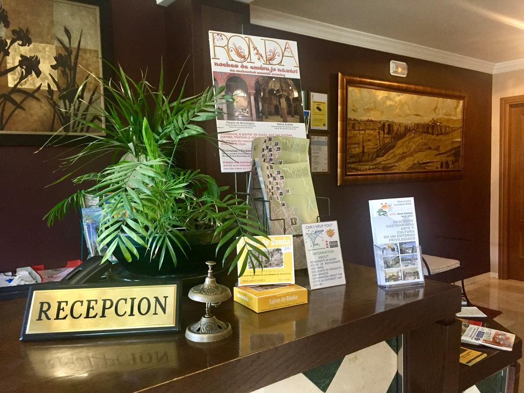 Hotel Sierra Hidalga ロンダ エクステリア 写真